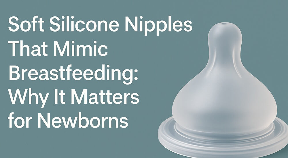 Soft Silicone Nipples That Mimic Breastfeeding: Why It Matters for Newborns