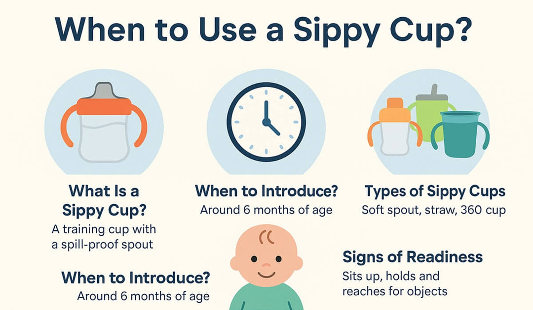 When Is the Right Time to Introduce a Sippy Cup?
