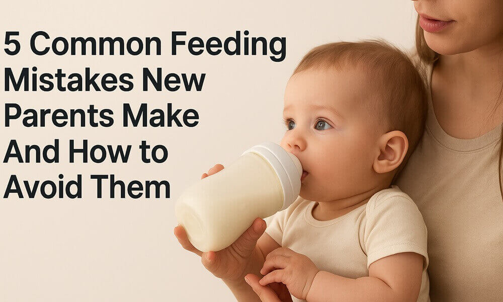 5 Common Feeding Mistakes New Parents Make — And How to Avoid Them