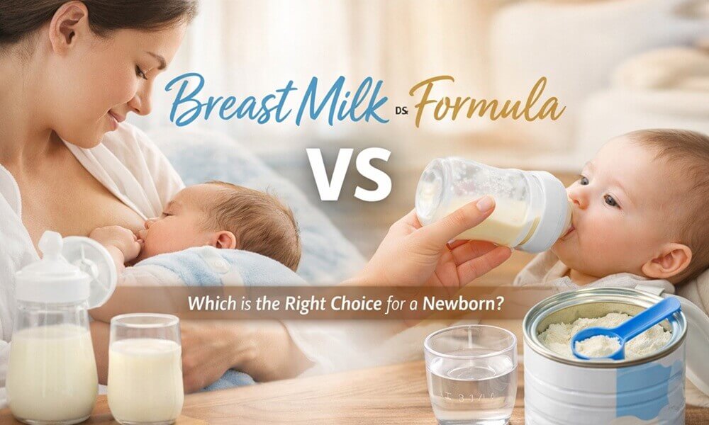 Breast Milk or Formula? Which Is the Right Choice for a Newborn?