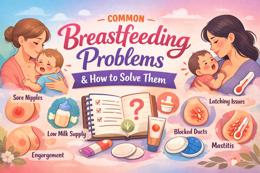 Common Breastfeeding Problems and How to Solve Them: A Complete Guide for New Mothers