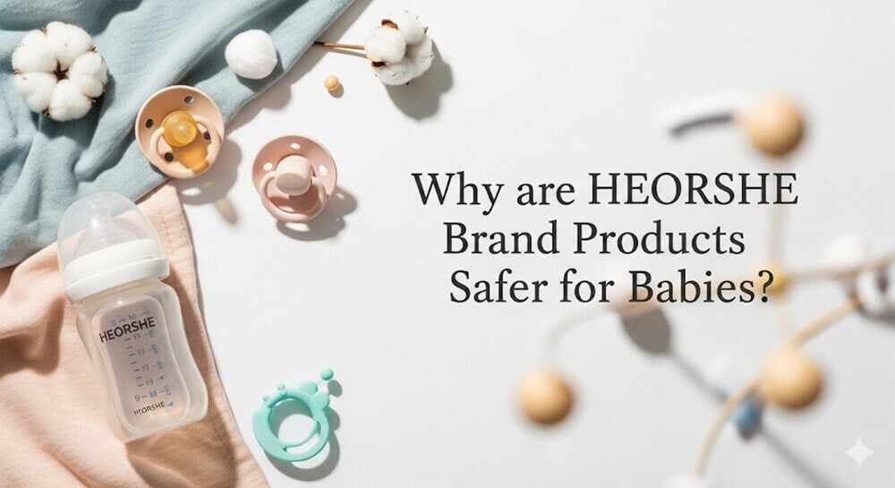 Why are HEORSHE Brand Products Safer for Babies?