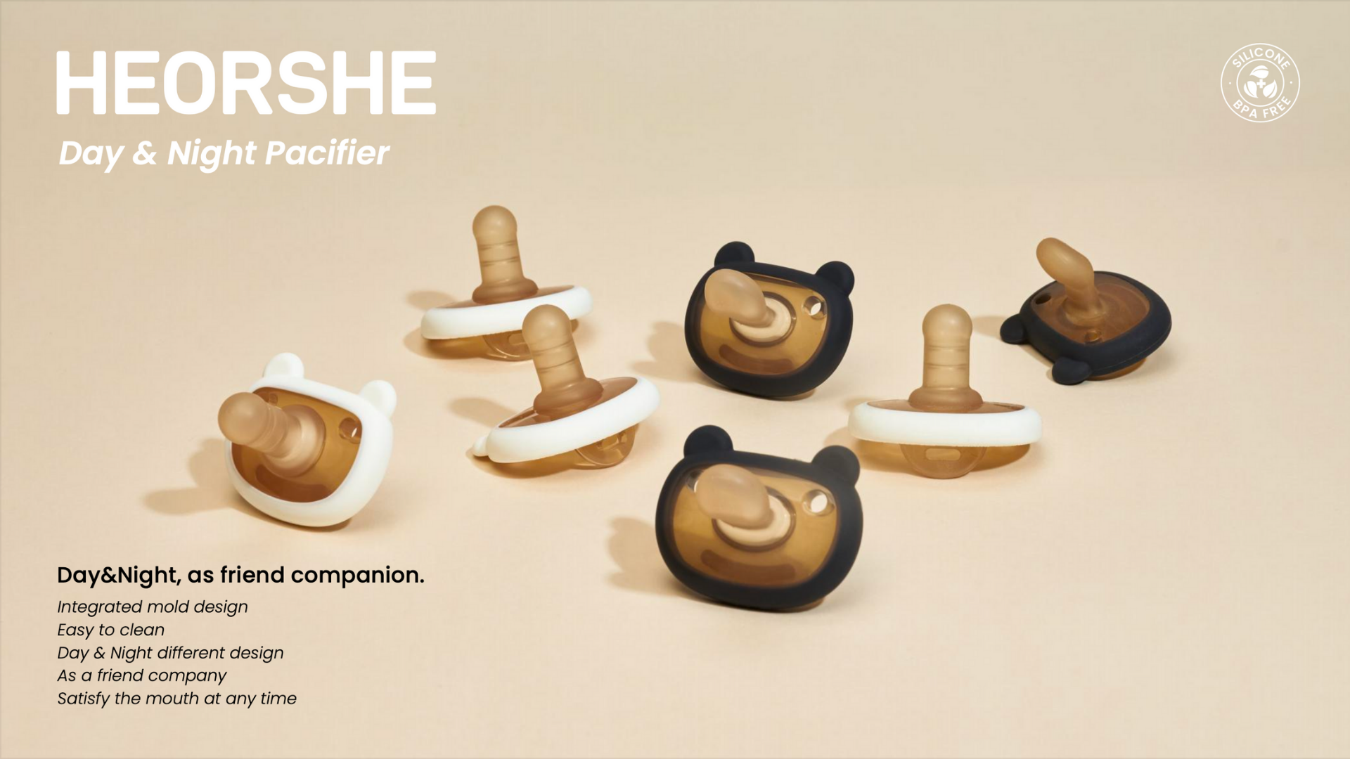 PACIFIERS – Orthodontic Pacifiers for Newborns & Toddlers – HEORSHE