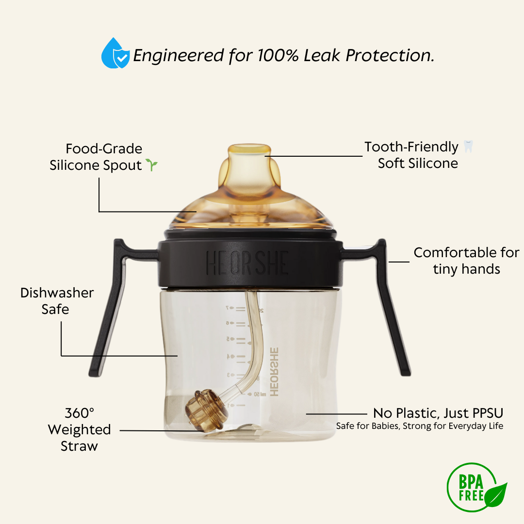 Sippy Cup 7oz (6M+) Black